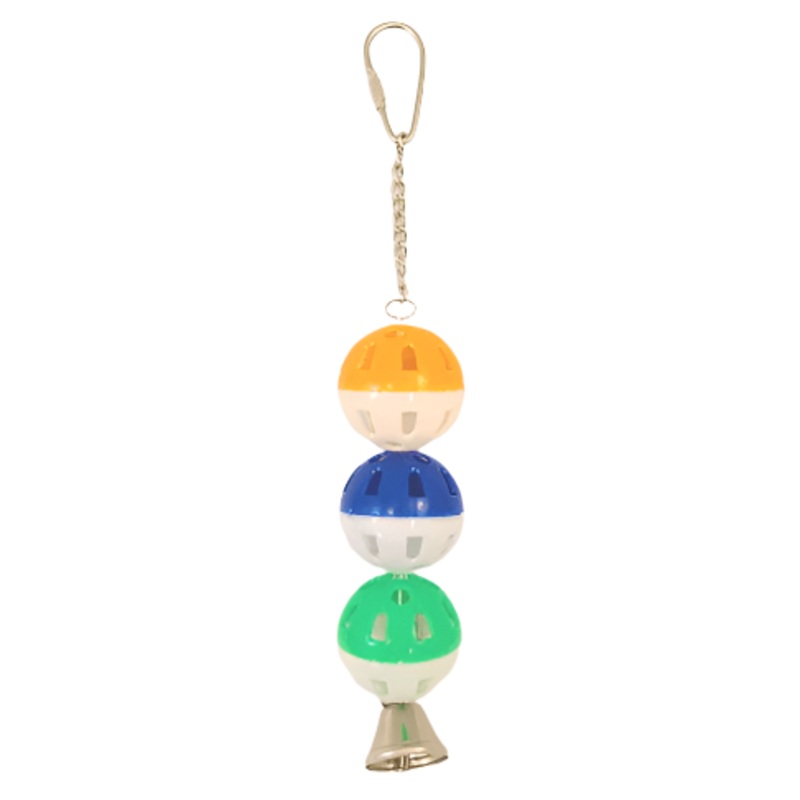 Tweeters Lattice-Ball with Bell Bird Toy