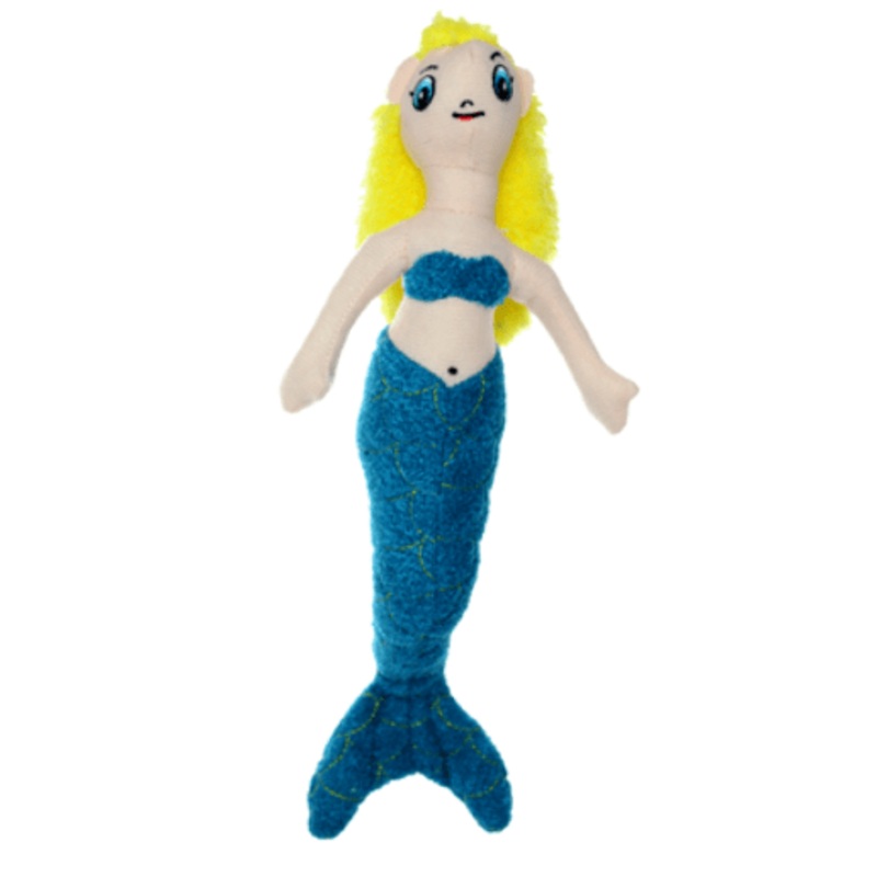 Tuffy Mighty Mythical Jr. Mermaid Dog Toy