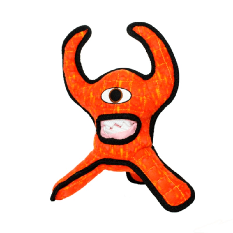 Tuffy Red Alien Dog Toy