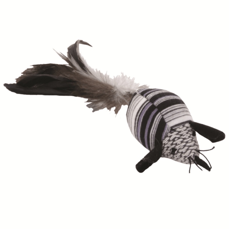 Turbo Feather Mouse Cat Toy