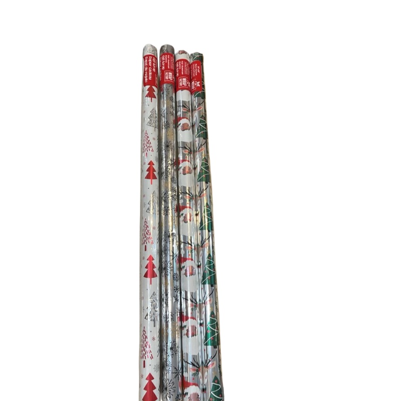 Xmas Foil Giftwrap