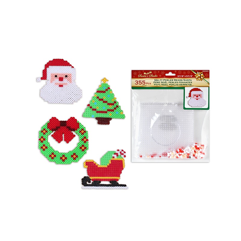 Xmas Melty Perler Beads.