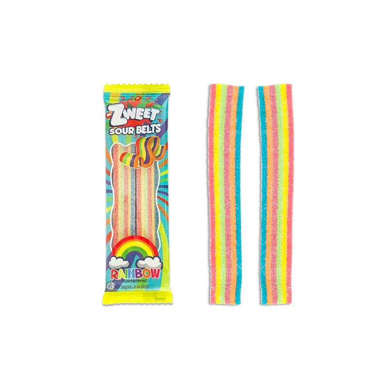 Zweet 0.7oz Sour Belts Rainbow