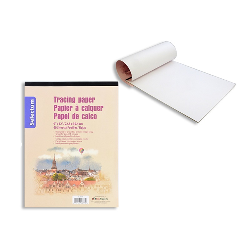 TRACING PAPER 9X12" 40 SHEETS