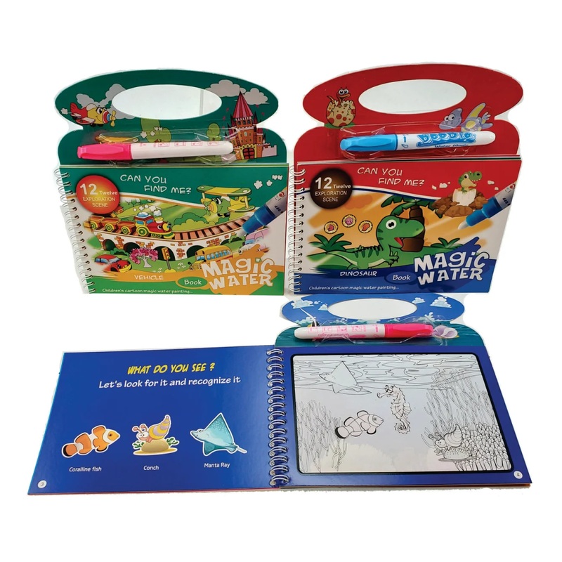 Water Pen Colour Book