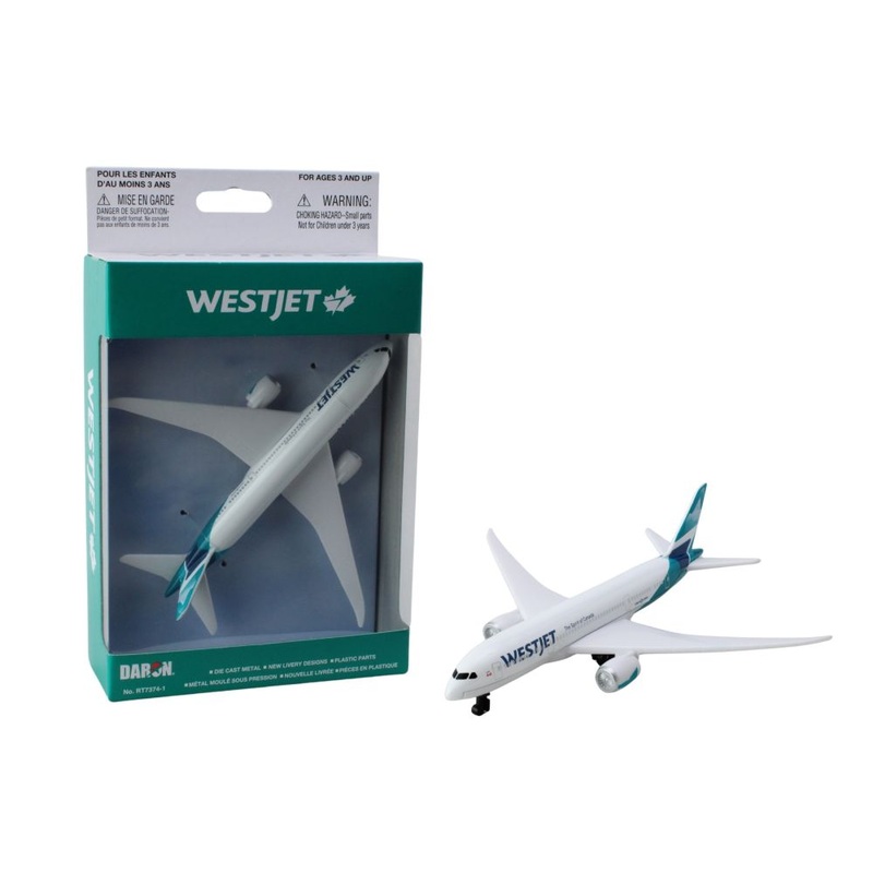 WESTJET SINGLE PLANE NEW LIVERY