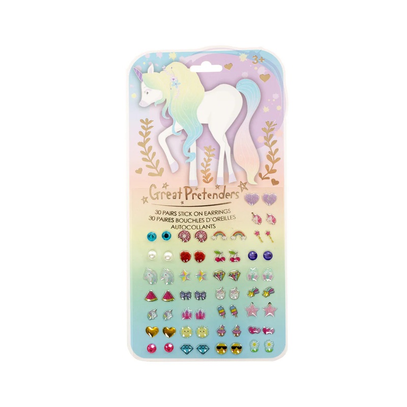 Whimsical Unicorn Sticker Earrings