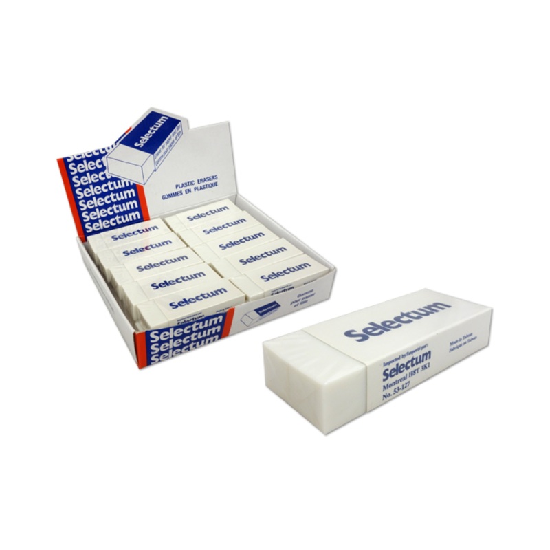 WHITE PENCIL PREMIUM ERASER