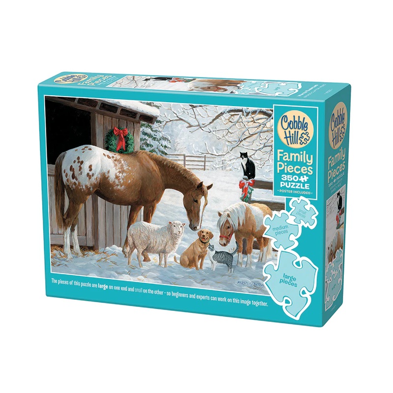 Winter Barnyard (Family) | Family Pieces 350