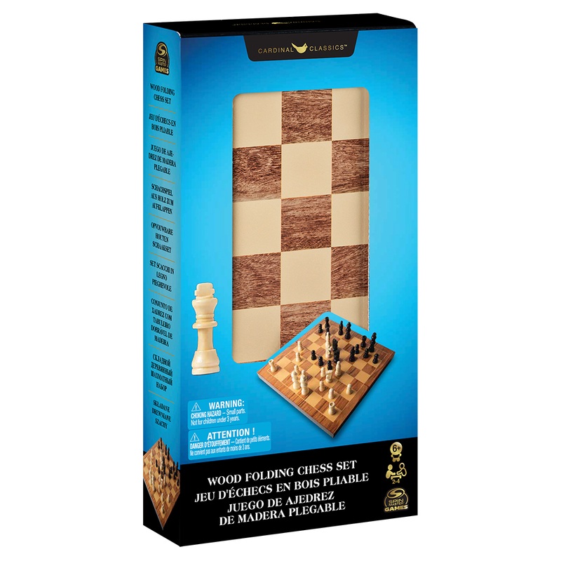 Wood Folding Chess Set