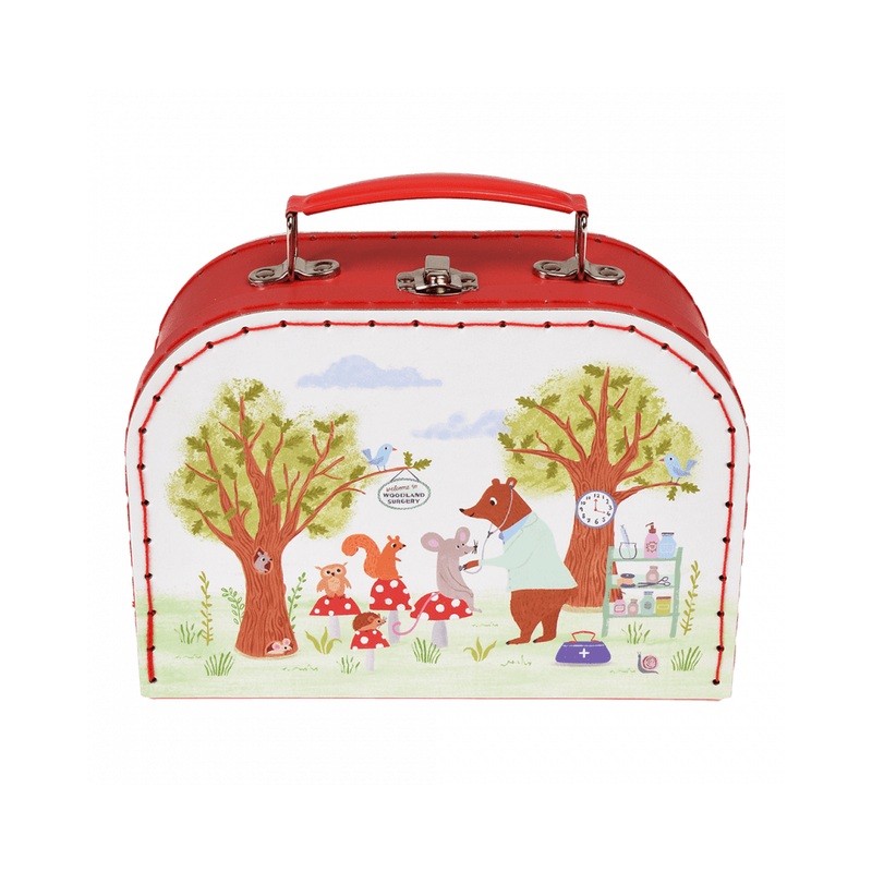 Wooden doctor's play set - Woodland Friends -