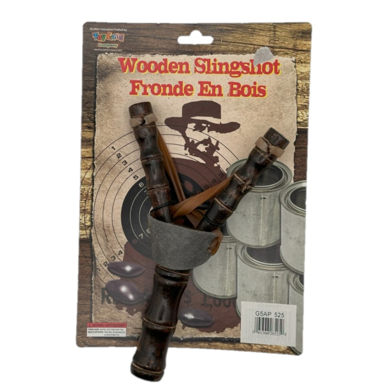 WOODEN SLINGSHOT