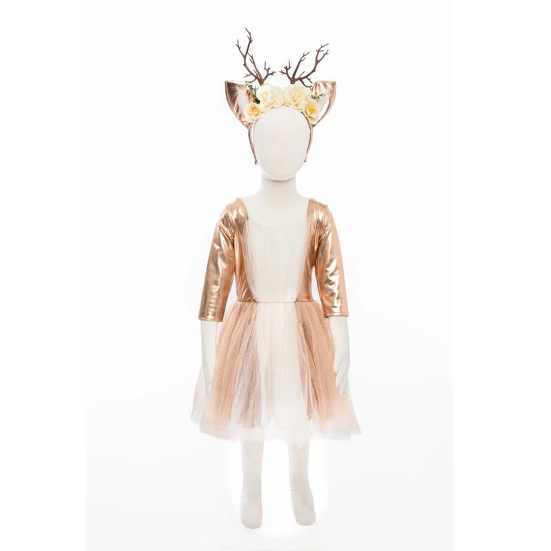 Woodland Deer Dress with Headpiece
