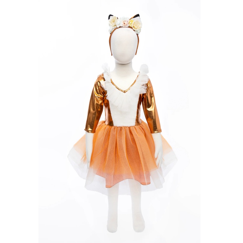 Woodland Fox Dress with Headpiece