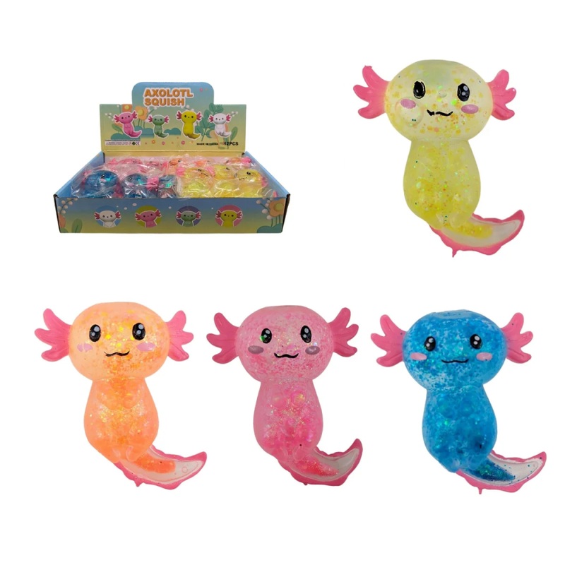 Sugar Glitter Axolotl