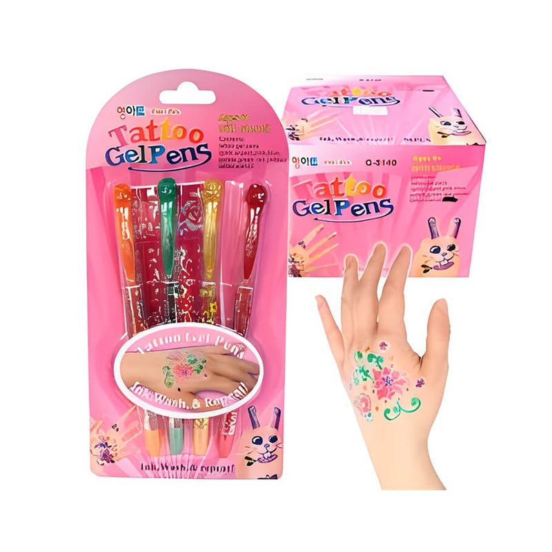 TATTOO GEL PENS  4 PACK