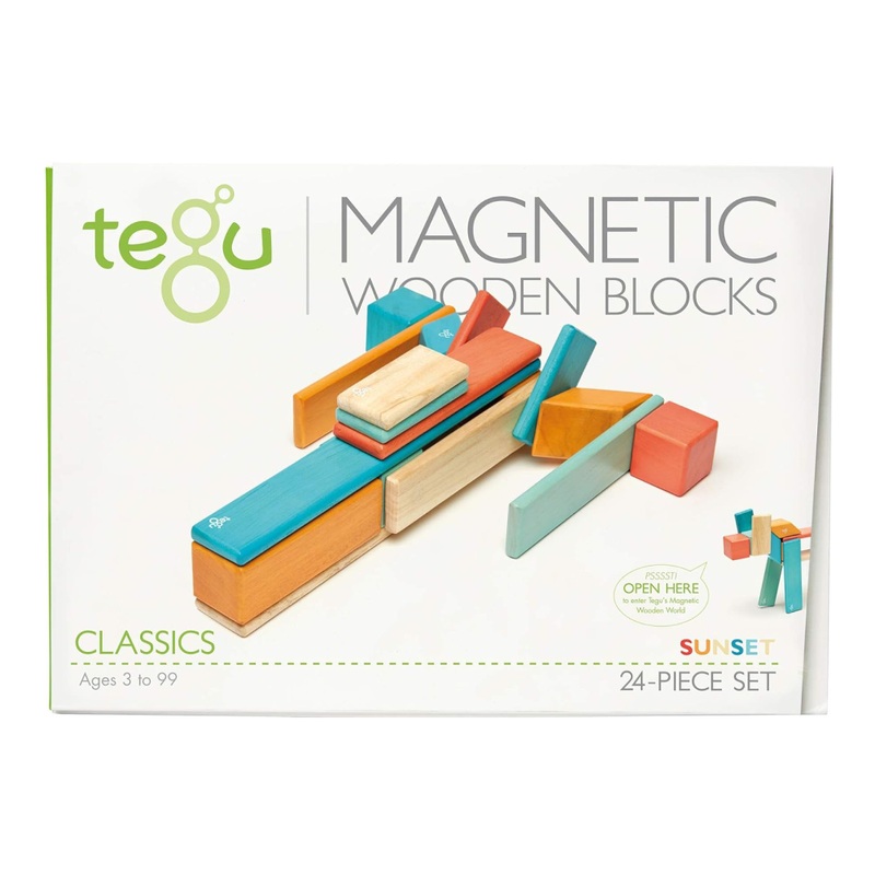 Tegu Set, Sunset, 24 piece