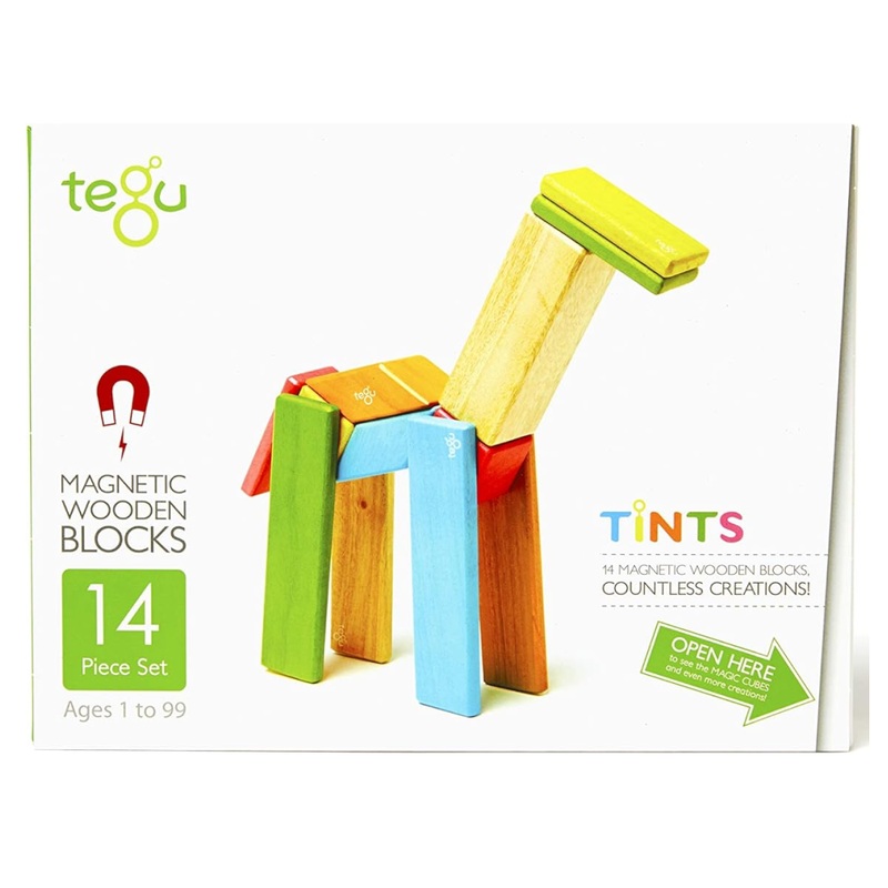 Tegu Set, Tints, 14 piece
