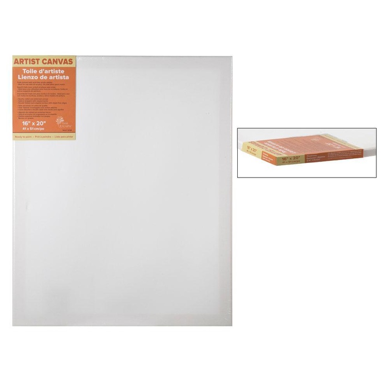 Time 4 Crafts 6x8" Artist Canvas shrink wrap