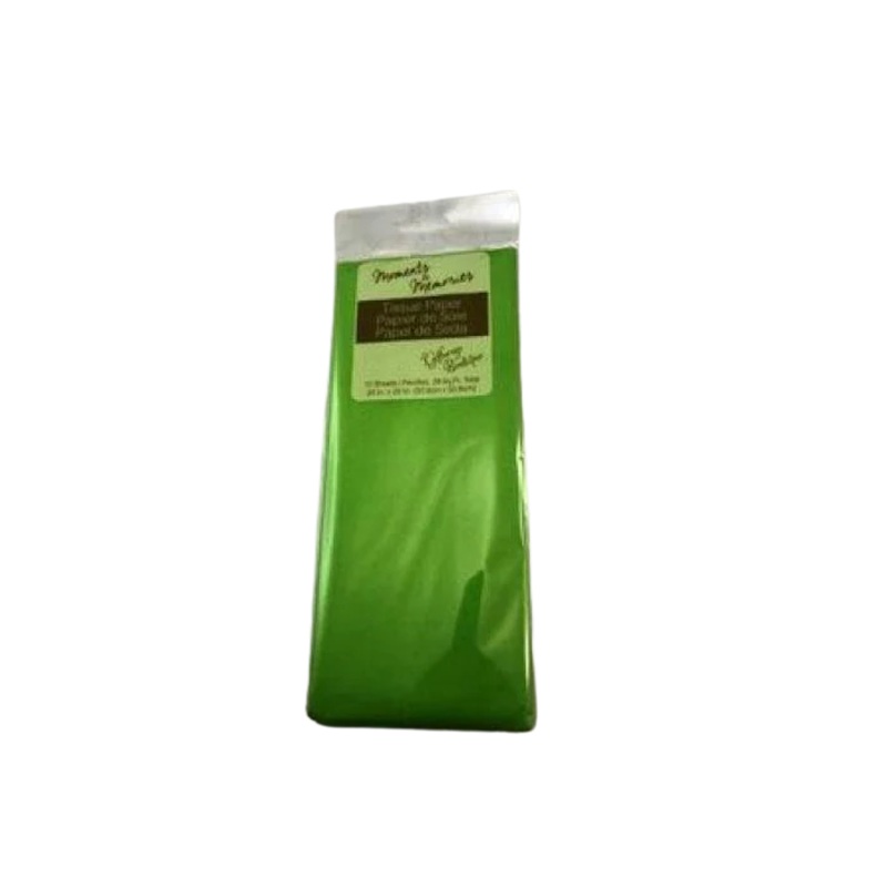 TISSUE WRAP EVERYDAY 10PCS LIME GREEN