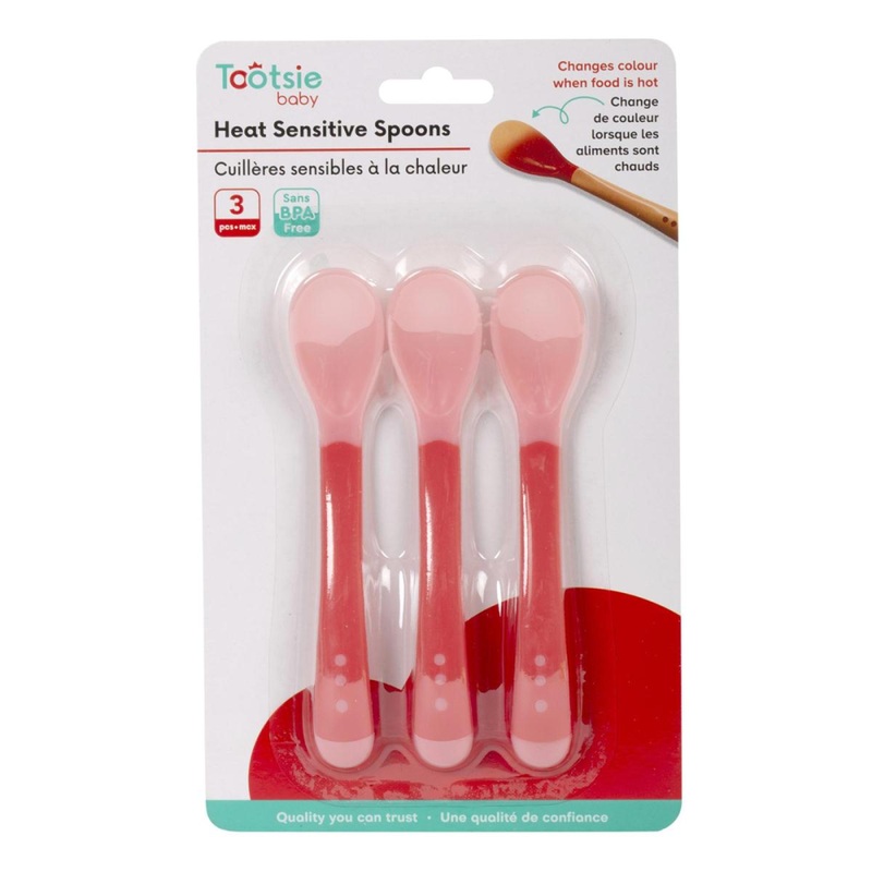 Tootsie Baby, 3pcs Heat Sensitive Spoons