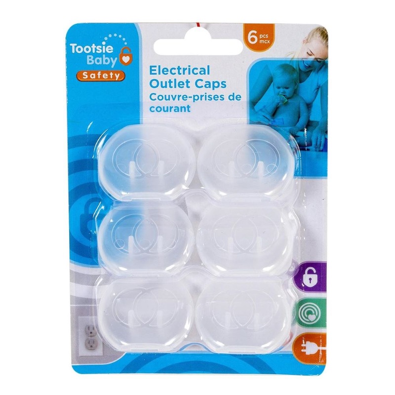Tootsie Baby, 6-pc Electrical Outlet Caps