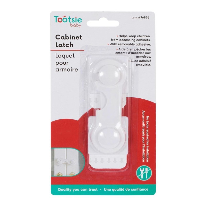 Tootsie Baby, Cabinet Latch, 4x1.5x0.5"