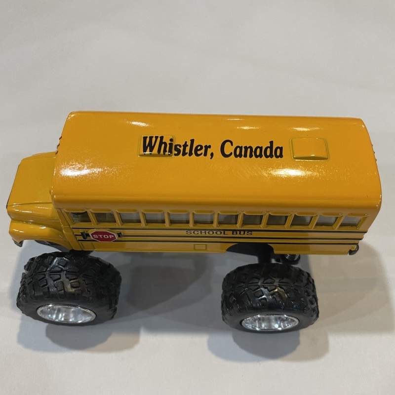 "MONSTER" SCHOOL BUS (Whistler Logo)