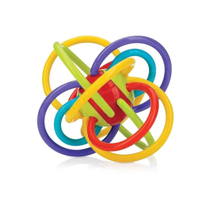 Webby Teether Rings with Rattle Sound Toys for New Born Baby