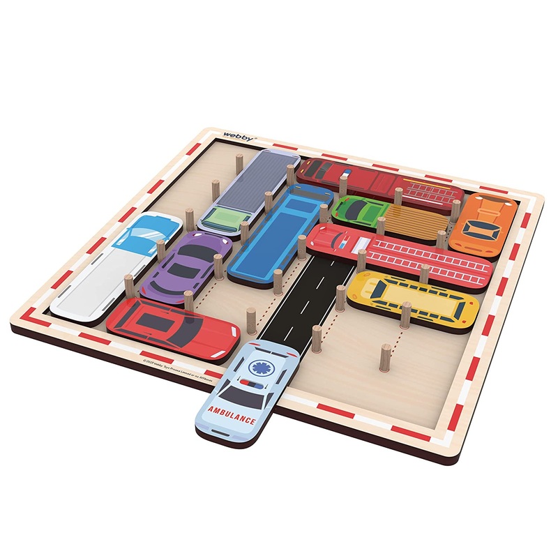 Webby Traffic Jam Table Top Board Game