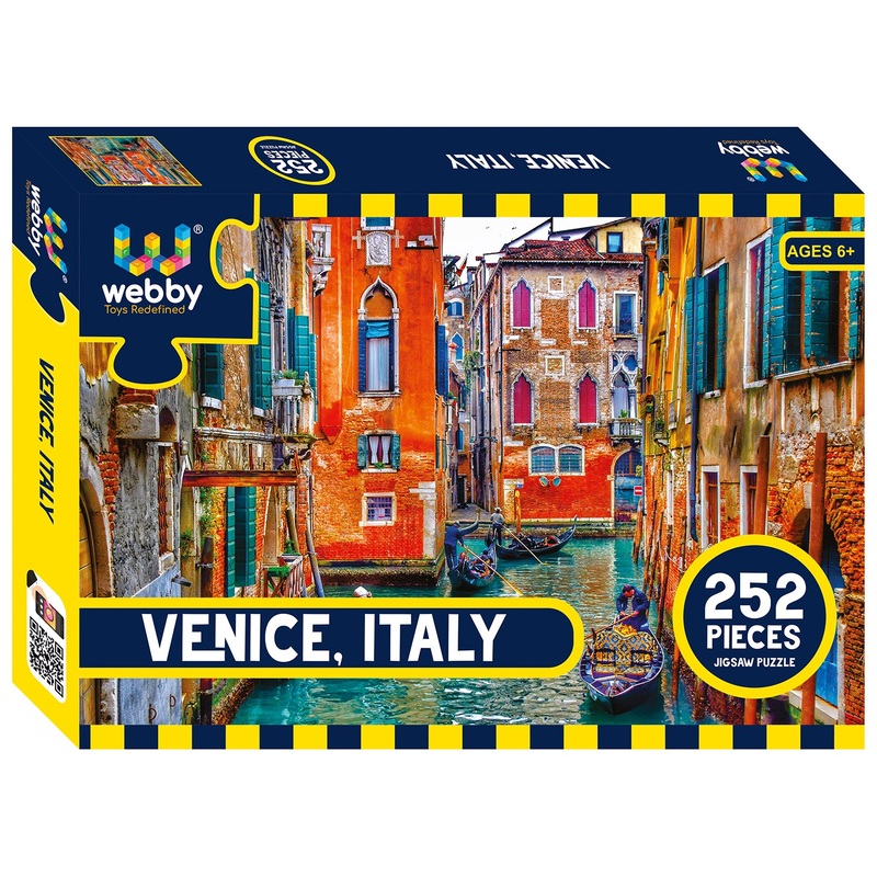 Webby Venice, Italy Jigsaw Puzzle, 252 pieces