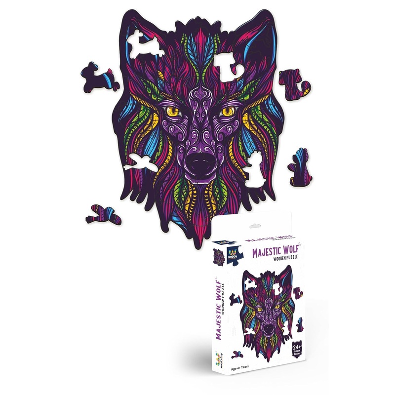 Webby Majestic Wolf Jigsaw Puzzle