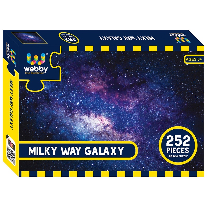 Webby Milky Way Galaxy Jigsaw Puzzle, 252 pieces