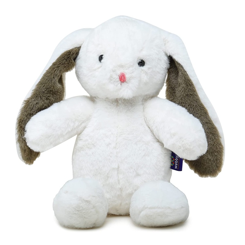Webby Plush Adorable Bunny Soft Toys for Kids, 35 CM (White)