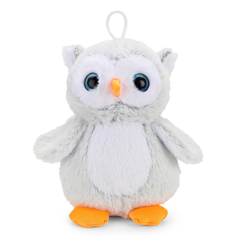 Webby Plush Adorable Cute Owl Soft Toy for Kids and Adults - 30 CM (Grey)