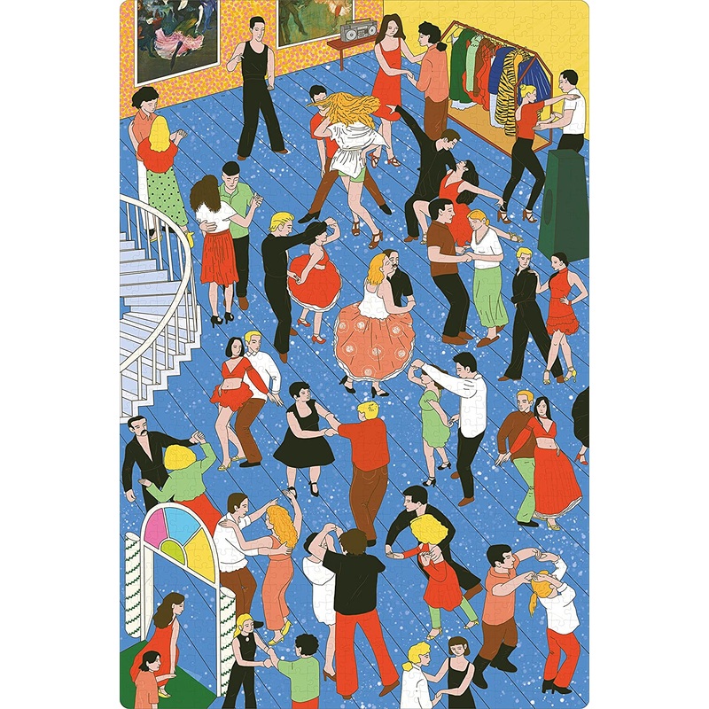 Webby Salsa Practice Wooden Jigsaw Puzzle, 1000 Pieces