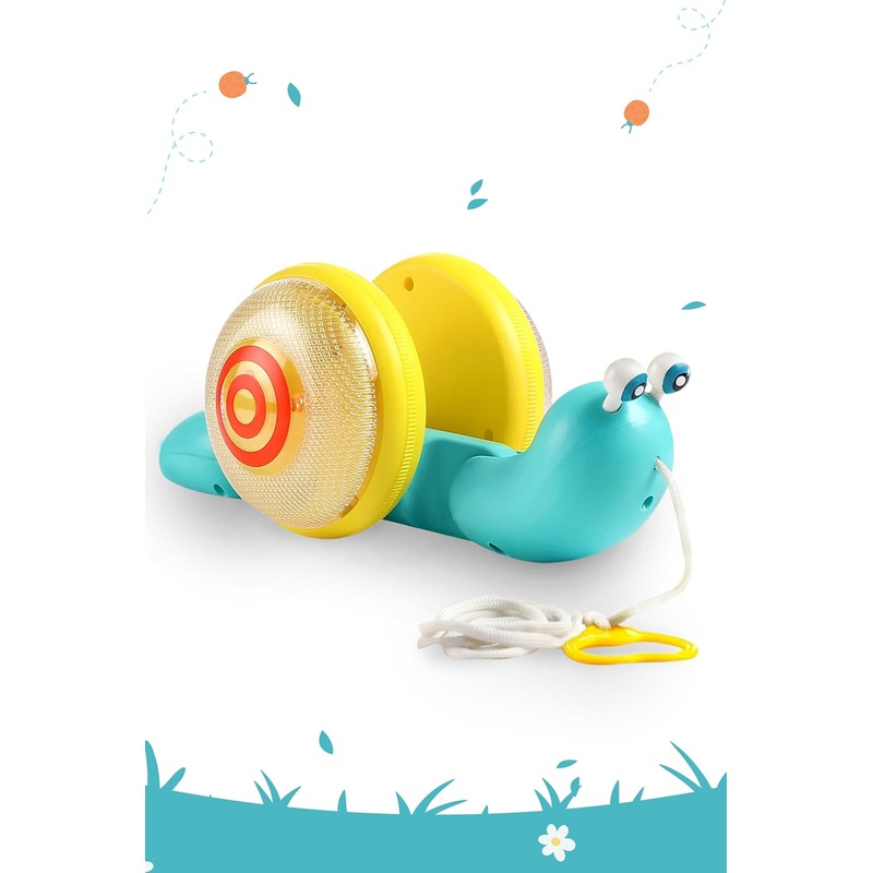 Webby Crawling Snail Baby Toy