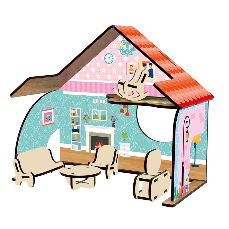 Webby Dream Girl Beach House Wooden Doll House