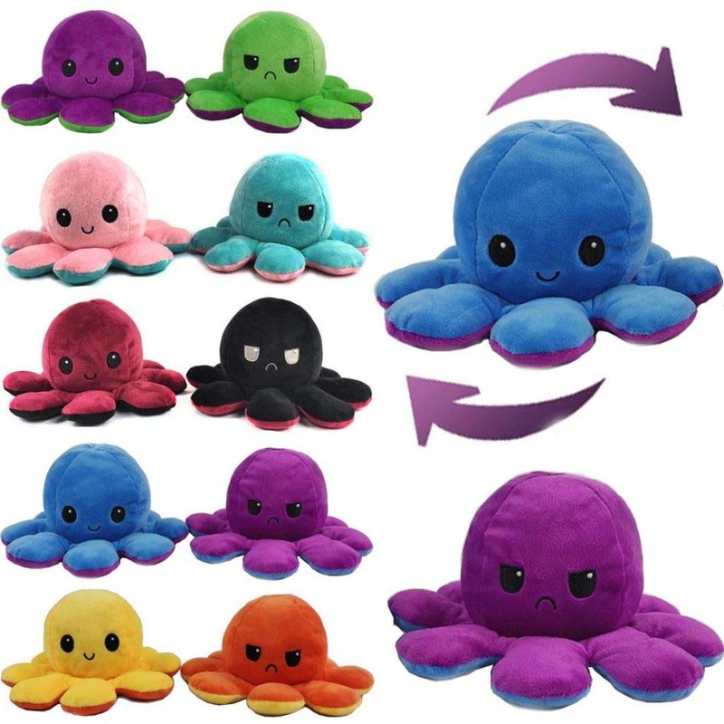 Webby Big Octopus Plush Stuffed Animal Toy Assorted - 1piece