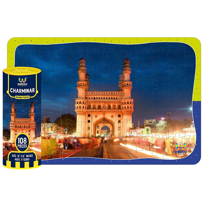 Webby Charminar Jigsaw Puzzle, 108 Pieces