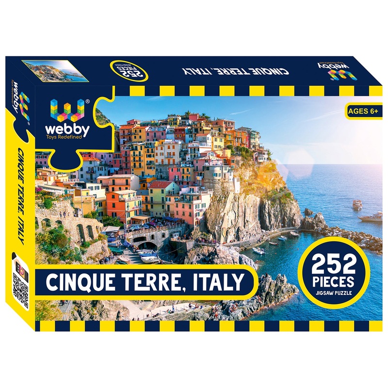 Webby Cinque Terre, Italy, Jigsaw Puzzle, 252 pieces
