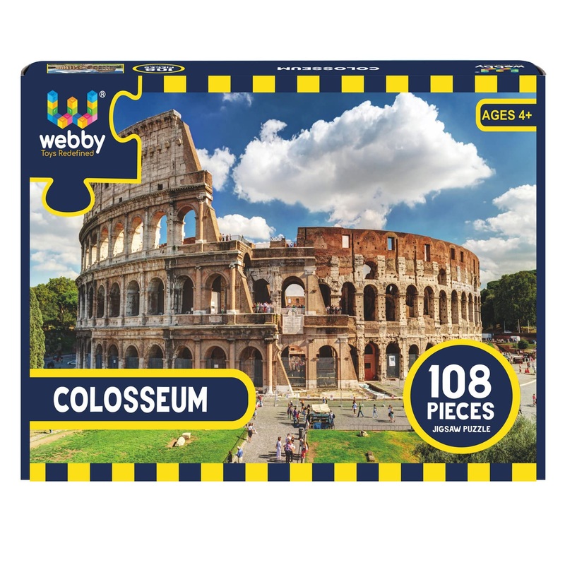 Webby Colosseum Jigsaw Puzzle, 108 Pieces