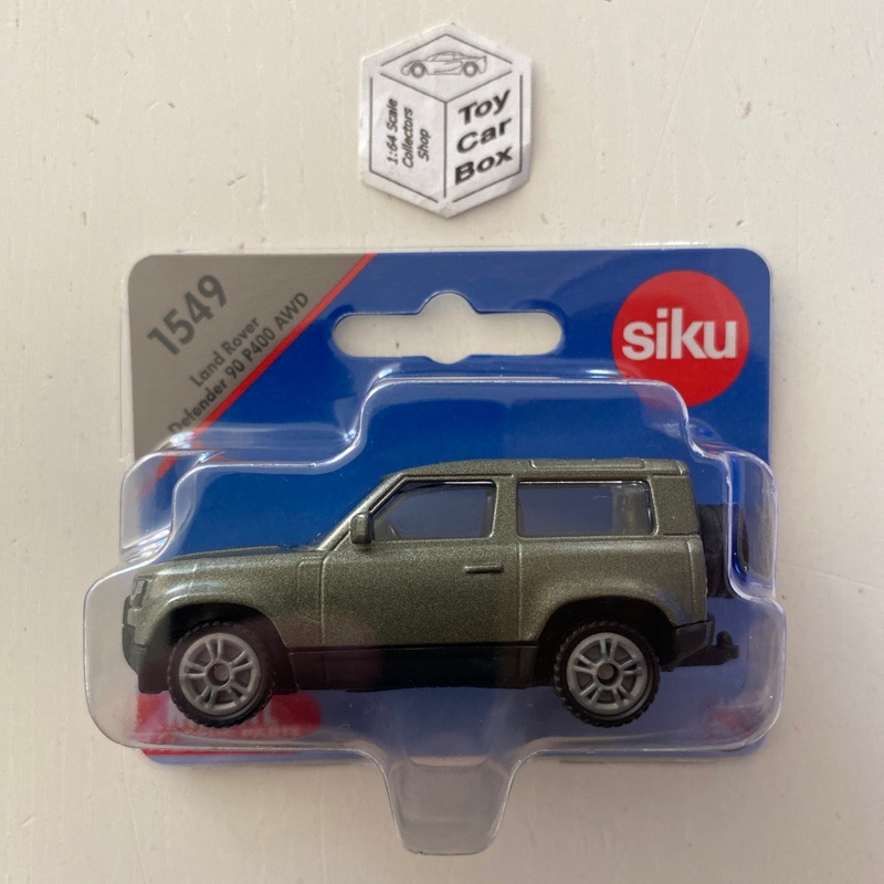 SIKU #1548 - Land Rover Defender 90 P400 (Grey - Approx. 1:63 scale) E50