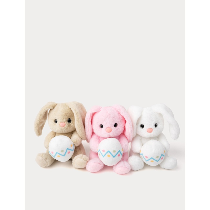 Bunnies with Easter Eggs, Trio
