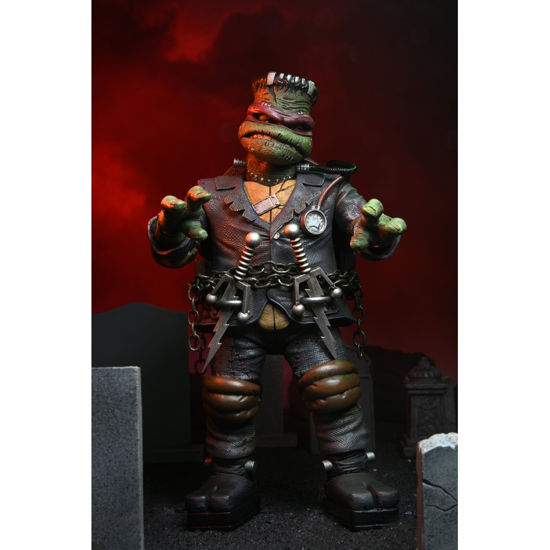 Universal Monsters x Teenage Mutant Ninja Turtles - Raphael as Frankenstein's Monster 7 Scale Action Figure