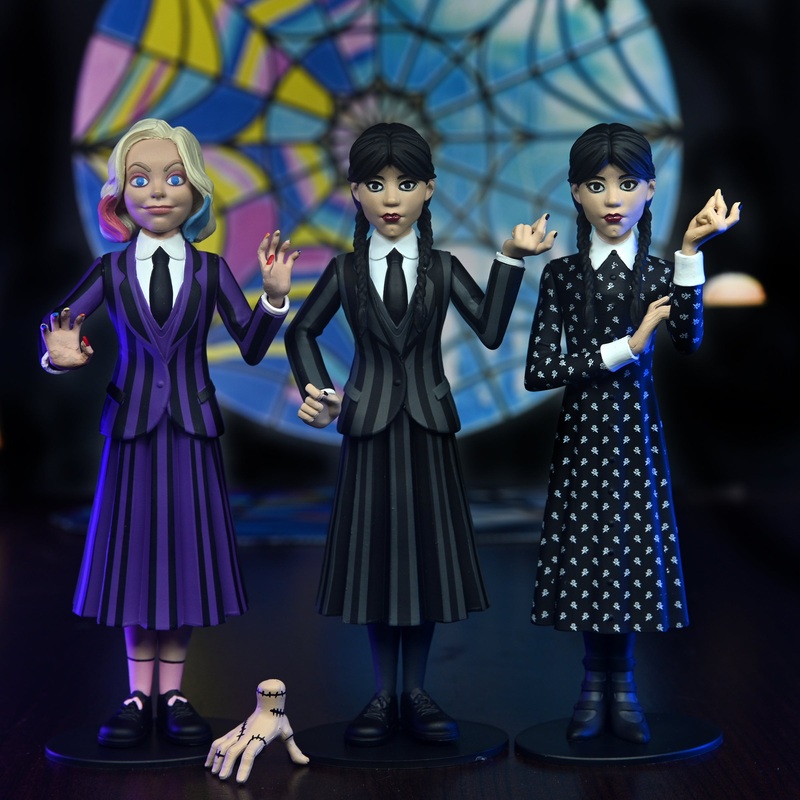 Wednesday - Toony Terrors 6 Scale Action Figures Bundle