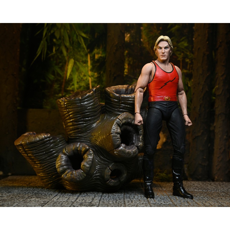 Flash Gordon (1980) - King Features - Deluxe Flash Gordon "Wood Beast Challenge" 7 Scale Action Figure (2024 Con Exclusive) (PRE-ORDER)