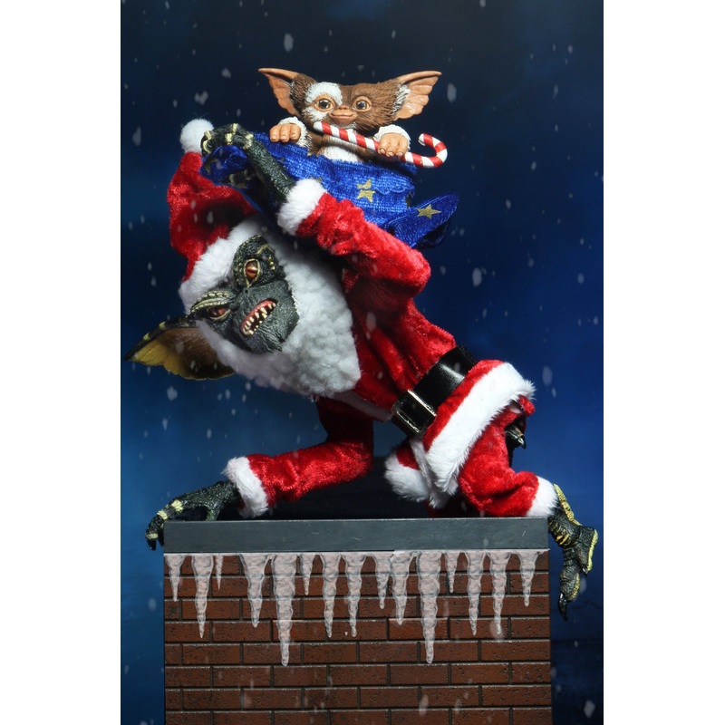 Gremlins - Santa Stripe & Gizmo 7" Scale Action Figure