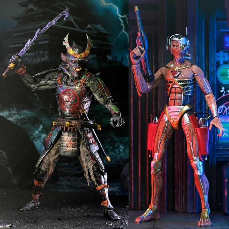 Iron Maiden - Future Past World Tour Ultimate Senjutsu Eddie and Somewhere in Time Eddie 7" Scale Action Figure 2-Pack