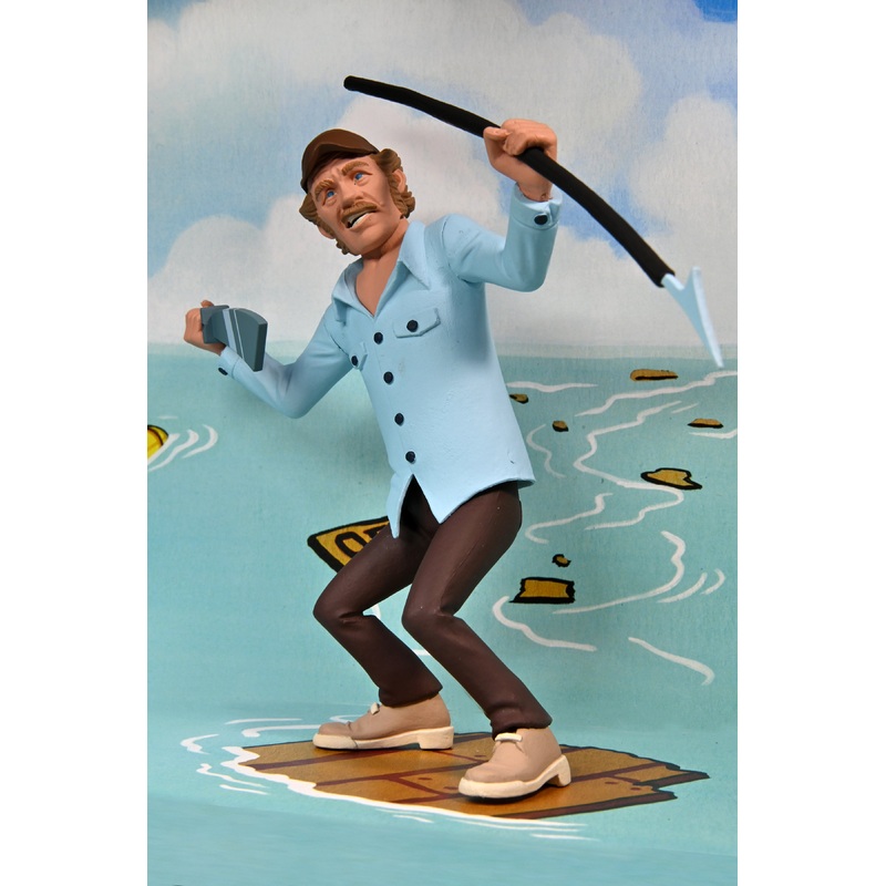 Jaws - Toony Terrors Quint and Shark 6" Scale Action Figures (2-Pack)